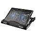 Produktbild AUKEY Laptop Lüfter, mit Halter, 2 Lüftern, 2 USB Port, Verstellbarer Winkel, geeignet für Laptop 17 Zoll und unter (CP-R6)