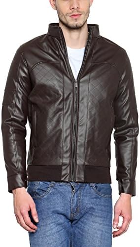 TSX Men's PU Leather Jacket