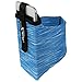 Produktbild SPRIGS Banjee Oberarm Handy Tasche Armband Joggen Sport Fitness Wandern Laufen Smartphone, 552, Farbe Blau Meliert, Größe S