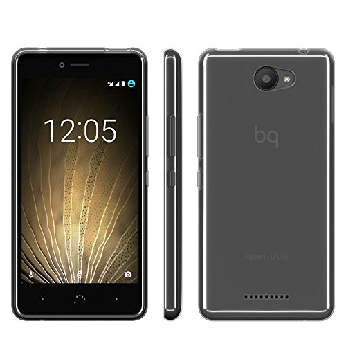 BQ Bubble - Funda Transparente para Aquaris U U Lite