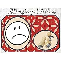 Stempel Smiley traurig