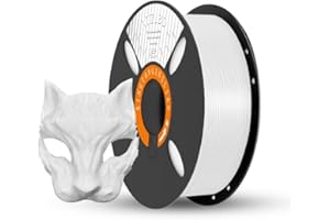 XINGTONGZHILIAN Rapid PETG Filament 1.75mm White 1KG, High Speed 600mm/s 3D Printer Filament Dimensional Accuracy +/- 0.02 mm, 1kg Spool(2.2lbs) Fits for Most FDM 3D Printers