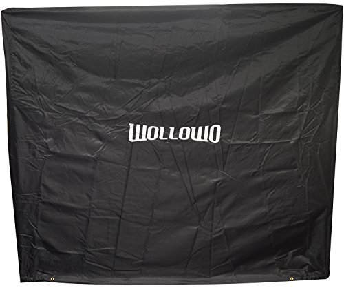 Wollowo - Housse de protection pour table de ping-pong de taille standard - noir