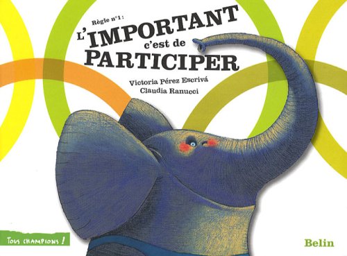 couverture de : important c'est de participer (L')