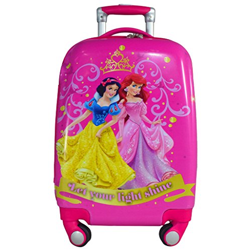 Texas USA 22 inch PRINCESS5 Printed Polycarbonate 4 wheel Kids Trolley Bag RS.4599 (54.00% Off) - Amazon