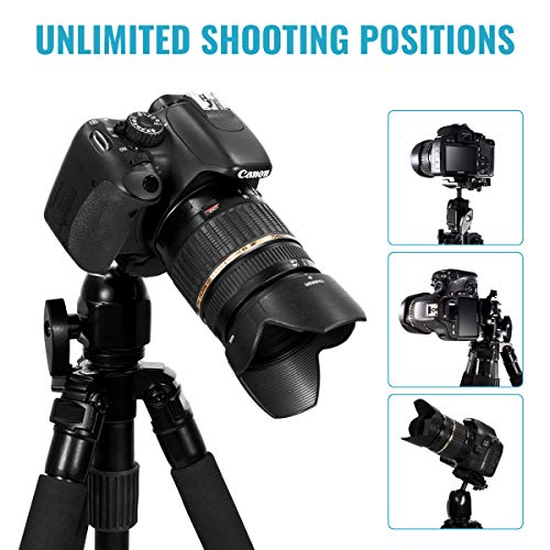 Compara Precios para Gloxy GX-T6662A Trípode completo Trípode flexible
para Cámara Canon Sony Nikon con Rótula de Bola 360º Plato de
liberación rápida Bolsa de Transporte Descuento