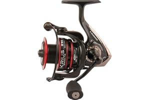 Trabucco Mulinello da Pesca Krius 3500 con Frizione Anteriore Precisa e Potente da Spinning Bolognese Feeder Fondo Mare Trota Lago Leggero e Affidabile