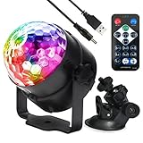 Vervollkommnen Sie für kleine Disco-Lampe. HauptPartys: Bestes Design für Disco, Ballsaal, KTV, Bar, Stadium, Verein, Party etc. Das Discolicht konnte auf Hochzeit, Feiern, Familie oder Freund verwendet werden Hauptfeier. Auch Es ist ein großes Nachtlicht und Spielzeug Geschenk für Kinder.