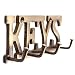 Klaxon Brass Key Holder with 4 Pronges (Antique) RS.285.00