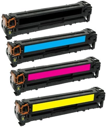 HQ Supplies © Canon 118 Laser Toner Cartridge Set, Canon 118 Black Toner 2662B001AA, Canon 118 Yellow Toner 2659B001AA, Canon 118 Cyan Toner 2661B001AA, Canon 118 Magenta Toner 2660B001AA, Professionally Remanufactured compatible for Canon LBP7200CDN, LBP7660CDN, MF8350CDN, MF8380CDW, MF8580CDW Printers by HQ Supplies