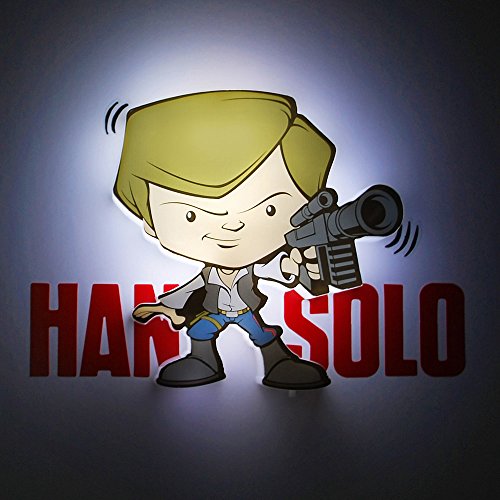Star Wars Mini 3D-LED-Wand-Licht Han Solo - 3