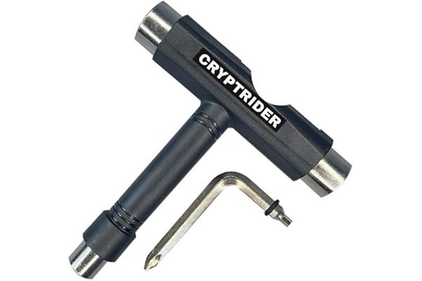 CRYPTRIDER Outil de skateboard multifonction tout-en-un portable