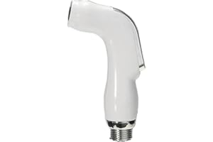 CVERY Bidet Toilet Spray,Handheld Trigger Shower Heads,Shattaf Tap Toilet Cleaning Faucet Cloth Diaper Cleaning (white)