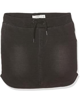 NAME IT Mädchen Rock Nittove Grey Slim Dnm Skirt Nmt