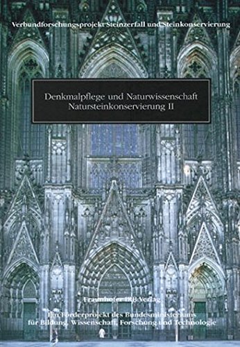 Preisvergleich Produktbild Denkmalpflege und Naturwissenschaft.: Natursteinkonservierung II.