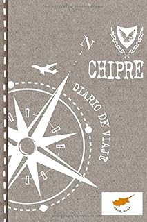 Chipre Diario de Viaje: Libro de Registro de Viajes Guiado Infantil - Cuaderno de Recuerdos de Actividades en Vacaciones para Escribir, Dibujar, Afirmaciones de Gratitud para Niños y Niñas