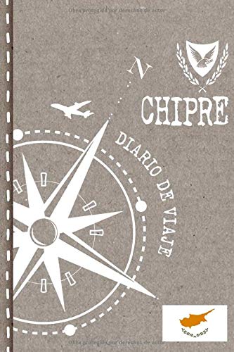 Chipre Diario de Viaje: Libro de Registro de Viajes Guiado Infantil - Cuaderno de Recuerdos de Actividades en Vacaciones para Escribir, Dibujar, Afirmaciones de Gratitud para Niños y Niñas