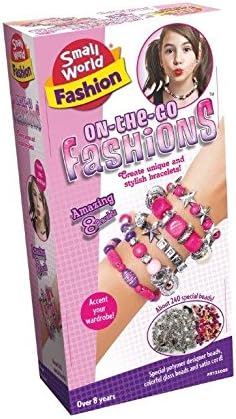 Make Your Own On The Go Fashion Bracelets - Design Your Own Kit - Great Creative - Arts & Crafts Gift Present Idea For Stocking Fillers, Christmas Xmas Age 6+ Girl Girls Kids Children Child