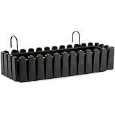 Omnipazar SO-İB03 Antrasit Askılı Balkon Saksı Takım 14 lt No 3