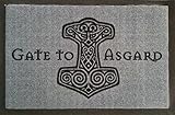 Gate to Asgard Felpudo Felpudo vikingo limpiabarros estera