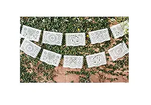 White Tissue Papel Picado