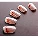 False Nails White French Manicure Tips Nail Art 24 Medium Full Cover UK
