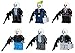 Produktbild Modbrix 6 Minifiguren Dark Knight Joker Gangster Crew Figuren inkl. Bewaffnung