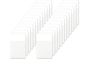 TECREDDY Etichette adesive per indice, segnalibro scrivibili per quaderni, raccoglitori, cartelle di file, libri, 4,1 x 2,5 cm, bianche (480 pezzi)