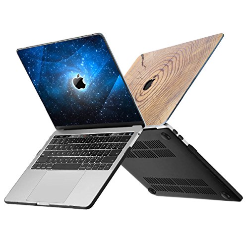 miger MacBook Pro 33  cm Case 2017    2016  Hard Shell Schutzh  lle f  r A1706 A1708 braun Tree Rings 13 Inches Model A1706 A1708 