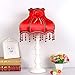 Produktbild Massivholztuch Lampe Luxus hohe Helligkeit Schlafzimmer Wohnzimmer Tischlampe Multi-Color-Tischleuchte ( Style : Matchmaker )