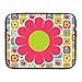 Price comparison product image ASKSWF Business Briefcase Sleeve Big Flowers Pattern Laptop Sleeve Case Cover Handbag For 15 Inch Macbook Pro/Macbook Air/Asus/Dell/Lenovo/Hp/Samsung/Sony