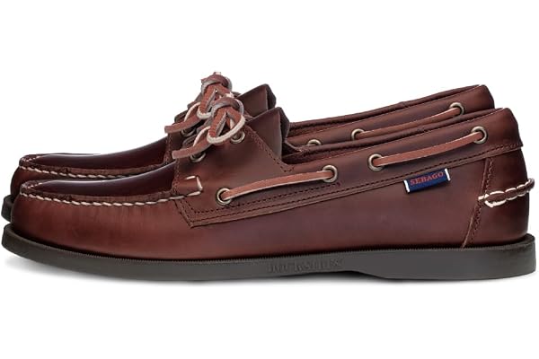 Sebago Docksides Portland Waxed, Chaussures Bateau Homme