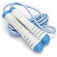 KETTLER - Weighted Jump Rope (powder blue, pearl white) - 07361-570 (German Brand)