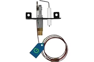 G GRIMALDI Termocoppia e Candeletta Kit Pilota Accensione Compatibile con Stufe a Gas GPL 42747005 Universale — Ricambio Alternativo Sicuro e Affidabile — Sensore Termocoppia + Candela