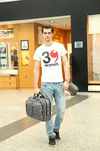 FreeBiz 15-Zoll-Laptop-Tasche Multifunktions -Laptop-Aktenkoffer -Rucksack mit Tragegriff und Schultergurt Passend bis zu 15 6 Zoll Gaming Laptops f  