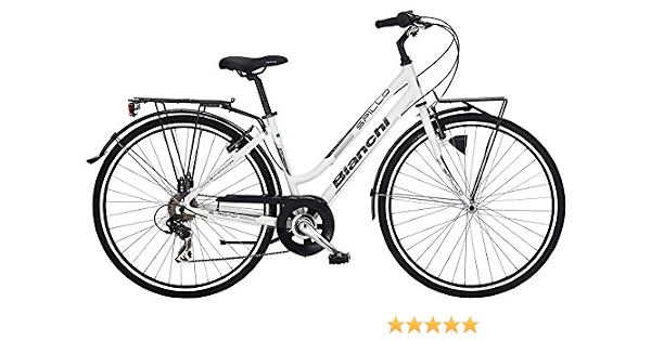 Bici BIANCHI Spillo Turchese 6V.Donna Bianco : Amazon.it: Sport e tempo  libero