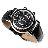 POLJOT International Herrenuhr Wecker Mechanisch Schwarz RARITÄT