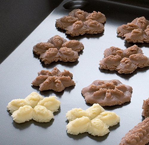 Zenker 42804 Garnierspritze und Plätzchenpresse mit 8 Tüllen, Patisserie - 4