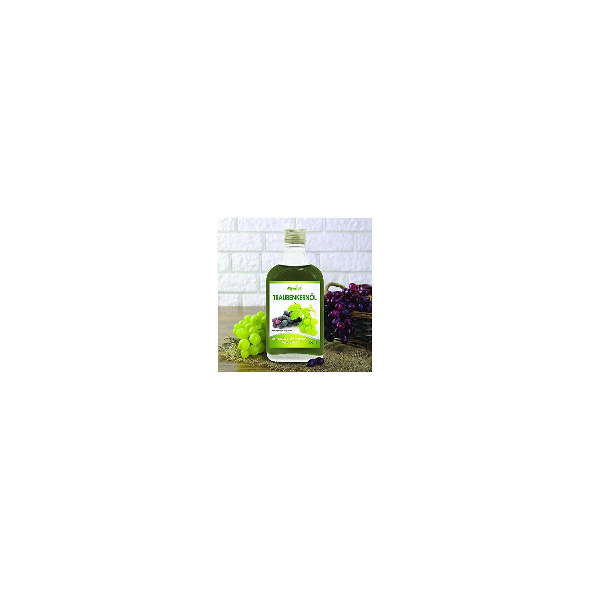 Traubenkernöl - Kaltgepresst & Natürlich 100 Ml