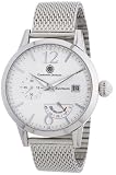 Constantin Durmont Herren-Armbanduhr XL Papillon Analog Automatik Edelstahl CD-PAPI-AT-STM3-STST-WH