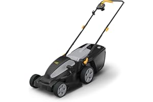 Alpina Tagliaerba Elettrico, Nero, 34 cm