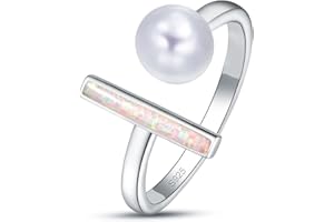 praymos Celtic Knot Heart/Circle/Infinity Moonstone Thumb Ring 925 Sterling Silver Adjustable Open Promise Ring June Birthstone Hypoallergenic Jewellery Birthday Gift for Women Girls