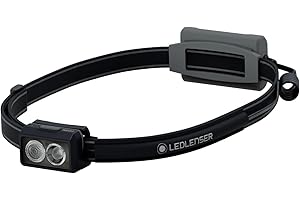 LEDLENSER LED LENSER Neo 3, Lampada Frontale Unisex Adulto, Nero, Taglia Unica