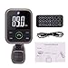 Produktbild Wireless Bluetooth FM Transmitter MP3 Player Radio CAR KIT mit USB KFZ Ladegerät Ladekabel unterstützt SD-Karten Freisprecheinrichtung AUX-IN für iPhone 7, 7 Plus, SE, 6 6S, 5 5S Samsung Galaxy S6 Edge von exzzel