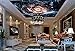 Produktbild LWCX 3D Wallpaper Für Decke 3 Angepasste D Wallpaper Wände Planetarium Deckenmalereien Hintergrundbilder Für Wohnzimmer 308X220CM