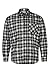 Produktbild OCO Max Pro Herren Flanell-Hemd Arbeitshemd 100% Baumwolle Grau Gr.3XL/45 MP1014_3XL