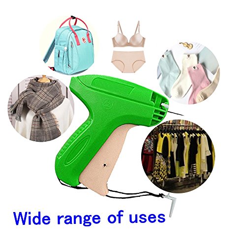 Heftpistole Etikettierpistole Etikettiermaschine Tagging Gun + 5 Ersatznadeln + 1000 Heftfäden Standard,DIKETE® Etiketten Preis Marke Tags Kleidung Socken Hüte Fashion Handel Läden - 7