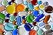Produktbild 54 Stück Deko Mosaiksteine aus Glas Buntmix 15-50 mm ca.480g
