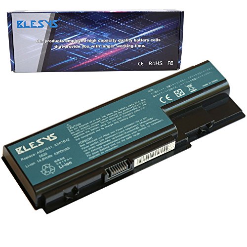 BLESYS - 14.8V/5200mAh ACER Aspire 5520 5710 5720 5910G 5920 6920 7220 7520 7535 7720 7735 7736G 7738 8920 Serie Laptop Akku Ersatz für Acer AS07B41 AS07B71 AS07B51 AS07B31 AS07B32 AS07B42 AS07B52 AS07B72 akku