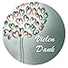 Produktbild 48 VIELEN DANK Aufkleber Sticker zum Danke sagen - Ideal für Geburtstag, Hochzeit, Weihnachten - 3,8 x 3,8 cm - Herz